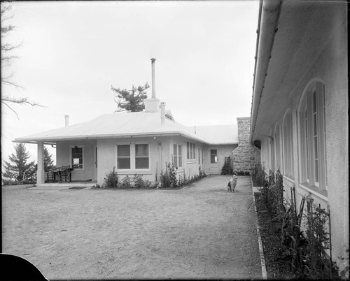 Courtyard of the Mount Wilson Observatory monastery