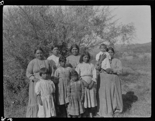 Mary Benson and relatives