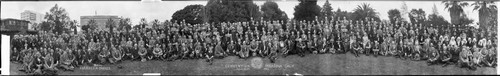 Rotary Convention group portrait, Pasadena. 1923