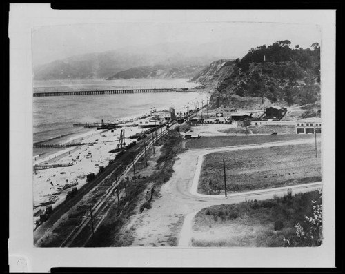 F.E. Bundy bathhouse at Santa Monica Canyon