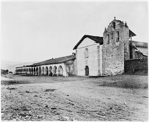 Mission Santa Inez with all the arches standing