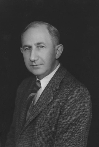 Studio portrait of Walter Baade