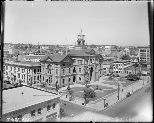 View of downtown San Diego, Broadway