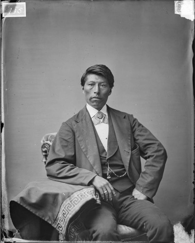 David Hill (Warm Springs Indian). U.S. Scout during Modoc War of 1873