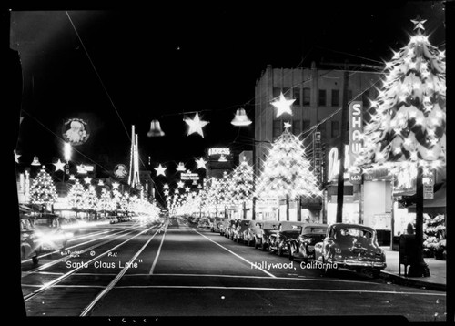 "Santa Claus Lane" Hollywood, California