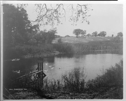 Upper reservoir, San Marino Ranch