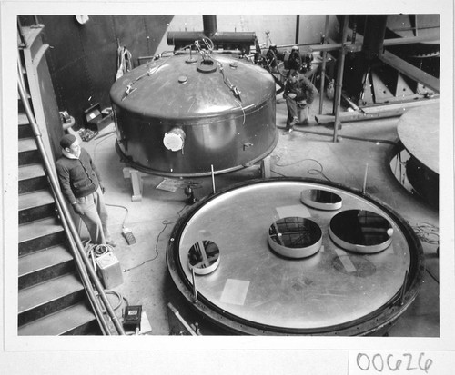 Secondary mirrors of the 100-inch telescope, Mount Wilson Observatory