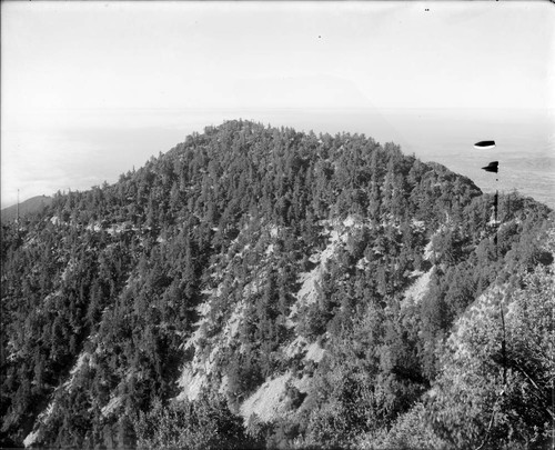 Mount Harvard as seen from Mount Wilson, California