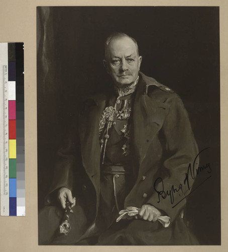 Photograph of a portrait of Julian Hedworth George Byng