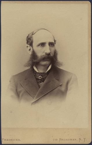 Portrait of William Conklin, father of Evelina C. Hale