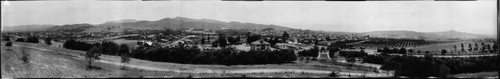 View from Olive Hill, Hollywood, Los Angeles. 1900-1930