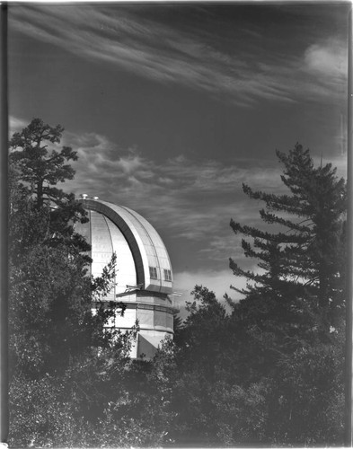 The 100-inch telescope dome, Mount Wilson Observatory