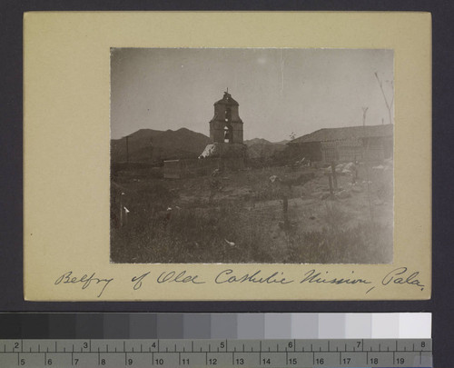 Belfry of Old Catholic Mission, Pala