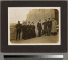 Portrait of young men and women, Barstow, California