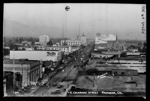 E. Colorado Street, Pasadena, Cal