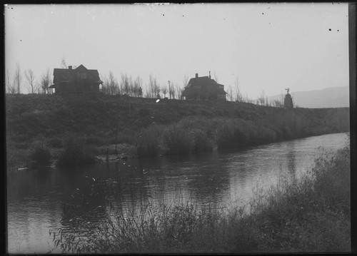 Francis G. Newlands' residence on the Truckee River, Reno