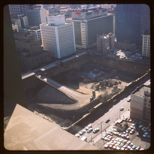 Richfield-Bank of America excavation site