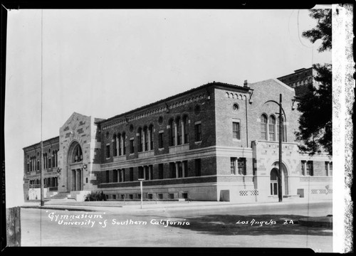 "Gymnasium" University of Southern California, Los Angeles