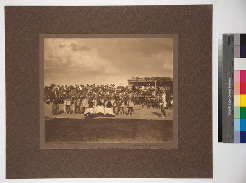 Cochiti Basket Dance. End of dance