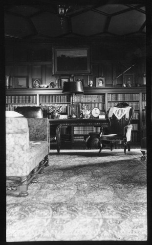 Living room, Patton residence, San Marino