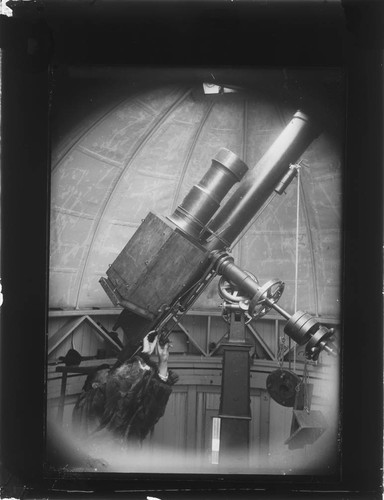 6-inch Willard photographic camera mounted on 6-inch equatorial telescope