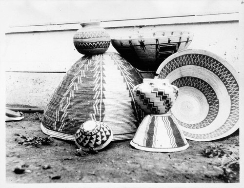 Fine Panamint Shoshonean baskets - Saline Valley and Koso-Panamint Valley