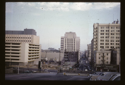 Old Frost Building being wrecked