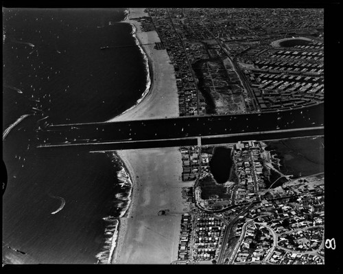 Aerial view of Marina Del Rey