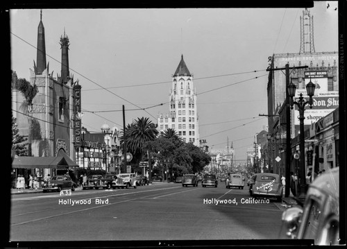 Hollywood Blvd., Hollywood, California