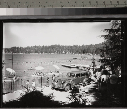 Summer Scene, Big Bear and Lake Arrowhead. 1936