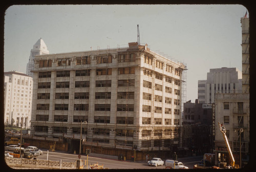 Fashion League Building at 2nd Street and Hill Street, Los Angeles