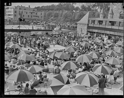 Beauty contest at Deauville Club in Santa Monica