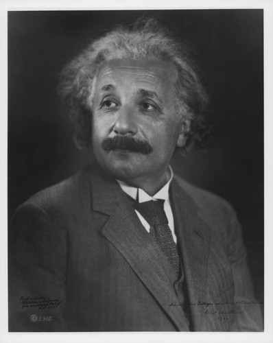 Portrait of Albert Einstein