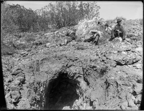 June Bug Tunnel and outcroppings