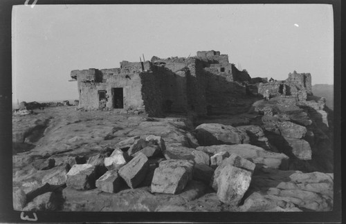 Pueblo buildings on First Mesa, Arizona