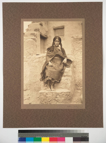 Lekyahonase, Hopi matron of Oraibi, Arizona