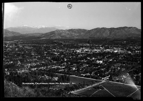 Riverside, California from Mt. Rubidoux