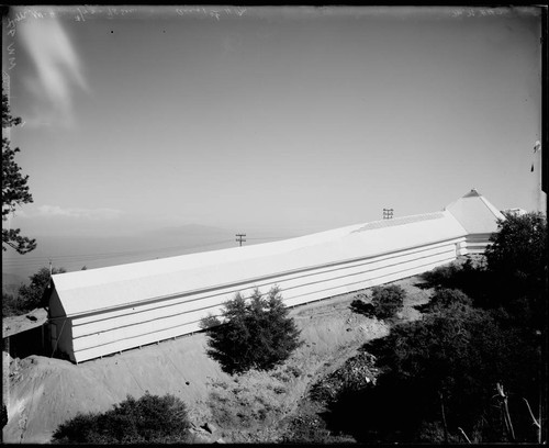 Snow telescope building, Mount Wilson Observatory