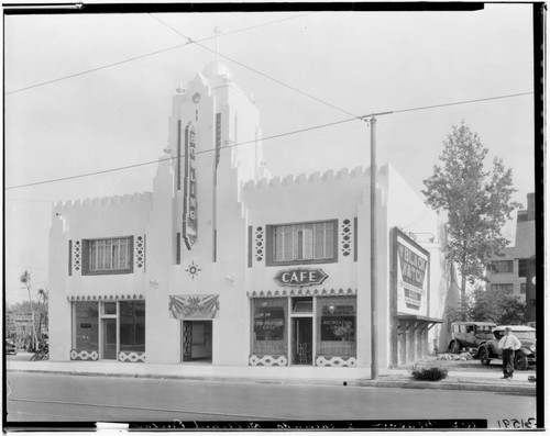 Bowling alley grand opening, 970 East Colorado, Pasadena. 1929