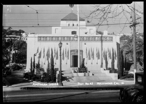 American Legion Post no. 43, Hollywood, Cal