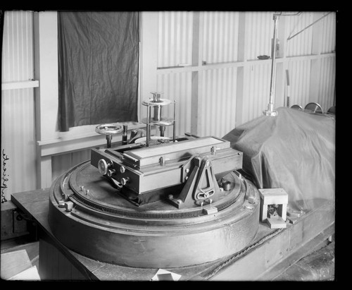 30-foot spectrograph inside the 60-foot tower telescope building, Mount Wilson Observatory