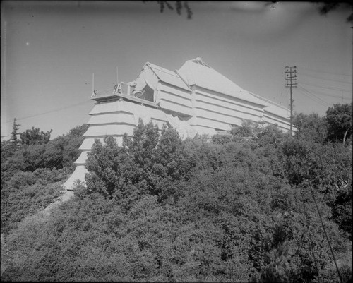 Snow telescope building, Mount Wilson Observatory