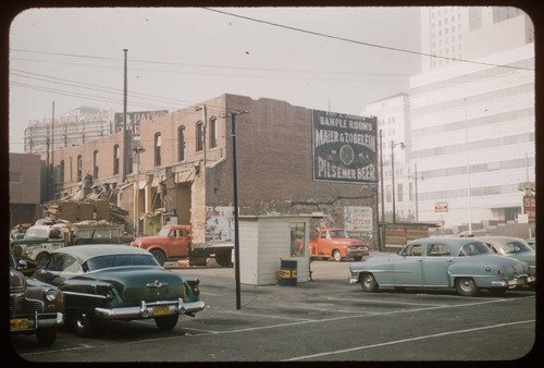 Rear of building on 1st Street