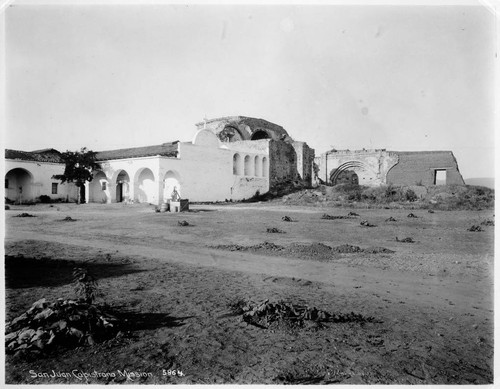 Mission San Juan Capistrano, chapel and bell tower