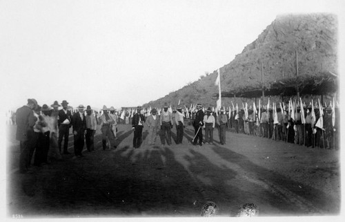 Chief Talavicento and His Yaqui Indians Surrender at Ortiz