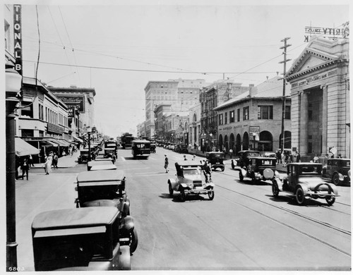 East on Colorado St., Pasadena