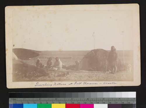 Traveling natives at Port Clarence--Alaska