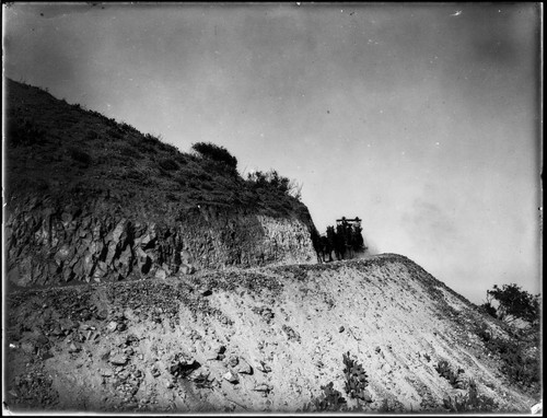 Stage at Devil's Elbow, Catalina Island