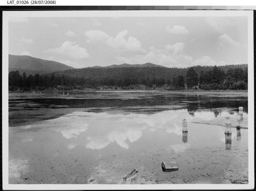 Lake view at Vermejo Ranch