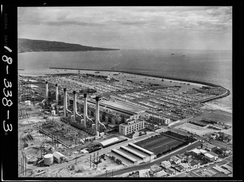 Aerial view of King Harbor, Redondo Beach